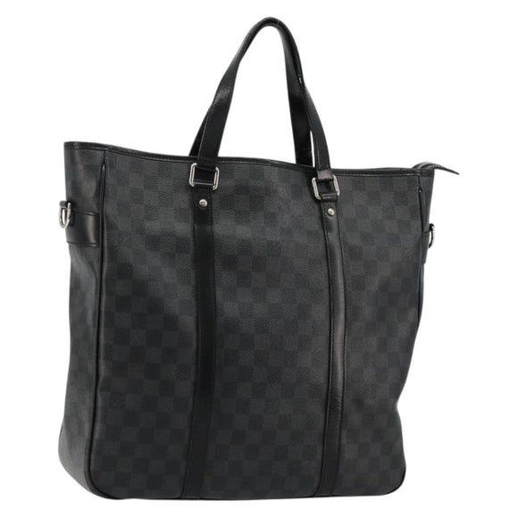 LOUIS VUITTON Damier Graphite Tadao PM Umhängetasche 2-Wege N41259 LV Auth bs35171