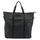 LOUIS VUITTON Damier Graphite Tadao PM Umhängetasche 2-Wege N41259 LV Auth bs35171-13