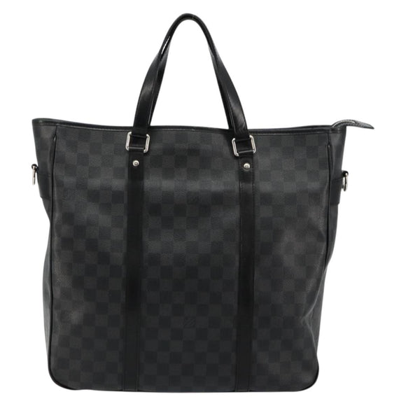 LOUIS VUITTON Damier Graphite Tadao PM Umhängetasche 2-Wege N41259 LV Auth bs35171