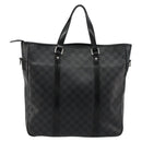 LOUIS VUITTON Damier Graphite Tadao PM Umhängetasche 2-Wege N41259 LV Auth bs35171-2
