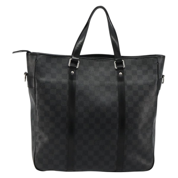 LOUIS VUITTON Damier Graphite Tadao PM Umhängetasche 2-Wege N41259 LV Auth bs35171