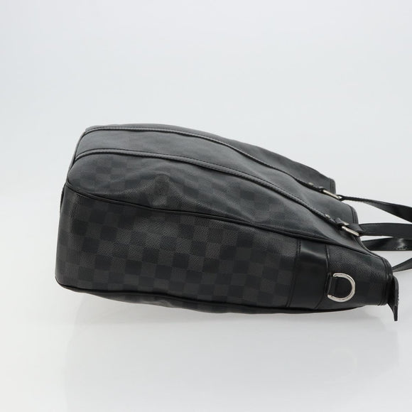 LOUIS VUITTON Damier Graphite Tadao PM Umhängetasche 2-Wege N41259 LV Auth bs35171