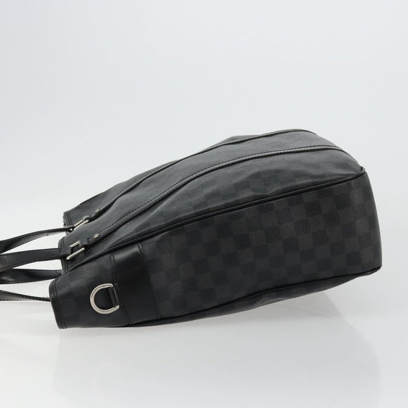 LOUIS VUITTON Damier Graphite Tadao PM Umhängetasche 2-Wege N41259 LV Auth bs35171