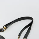 CHANEL Matelasse Chain Tote Bag Lackleder Schwarz Gold CC Auth bs35172-14