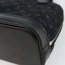 LOUIS VUITTON Monogram Satin Little Alma Hand Bag Black M92146 LV Auth bs35176-9