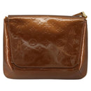 LOUIS VUITTON Monogram Vernis Thompson Street Bag Bronze M91124 LV Auth bs35184-2