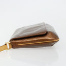 LOUIS VUITTON Monogram Vernis Thompson Street Bag Bronze M91124 LV Auth bs35184-6