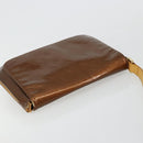 LOUIS VUITTON Monogram Vernis Thompson Street Bag Bronze M91124 LV Auth bs35184-14