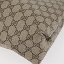 GUCCI GG Supreme Tote Bag PVC Beige 41 02 109 Auth bs35186-14