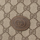 GUCCI GG Supreme Tote Bag PVC Beige 41 02 109 Auth bs35186-17