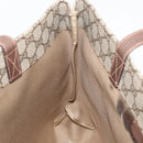 GUCCI GG Supreme Tote Bag PVC Beige 41 02 109 Auth bs35186-21