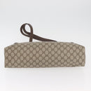 GUCCI GG Supreme Tote Bag PVC Beige 41 02 109 Auth bs35186-5