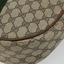 GUCCI GG Supreme Web Sherry Line Shoulder Bag Beige 10 02 008 Auth bs35187-14