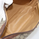 GUCCI GG Supreme Web Sherry Line Shoulder Bag Beige 10 02 008 Auth bs35187-11