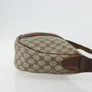 GUCCI GG Supreme Web Sherry Line Shoulder Bag Beige 10 02 008 Auth bs35187-3