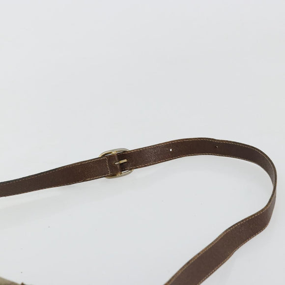 GUCCI GG Supreme Web Sherry Line Shoulder Bag Beige 10 02 008 Auth bs35187
