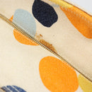 Miu Miu Handtasche Canvas Weiß Gold Auth bs35192-10