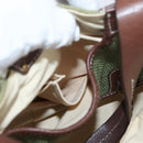 BURBERRY Blue Label Hand Bag straw Green Auth bs35195-20