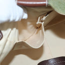 BURBERRY Blue Label Hand Bag straw Green Auth bs35195-12
