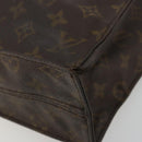 LOUIS VUITTON Monogram Sac Plat Hand Bag M51140 LV Auth bs35196-10