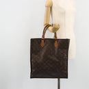 LOUIS VUITTON Monogram Sac Plat Hand Bag M51140 LV Auth bs35196-20