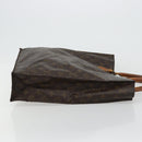 LOUIS VUITTON Monogram Sac Plat Hand Bag M51140 LV Auth bs35196-4