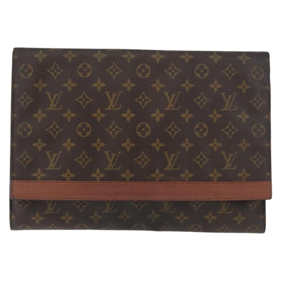 LOUIS VUITTON Monogram Porte envelope Clutch Bag M51801 LV Auth bs35197