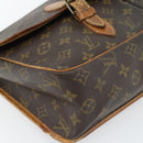 LOUIS VUITTON Monogram Gibeciere GM Shoulder Bag M42246 LV Auth bs35198-16