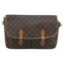 LOUIS VUITTON Monogram Gibeciere GM Shoulder Bag M42246 LV Auth bs35198-13