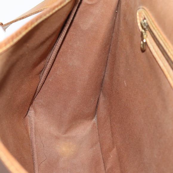 LOUIS VUITTON Monogram Gibeciere GM Shoulder Bag M42246 LV Auth bs35198