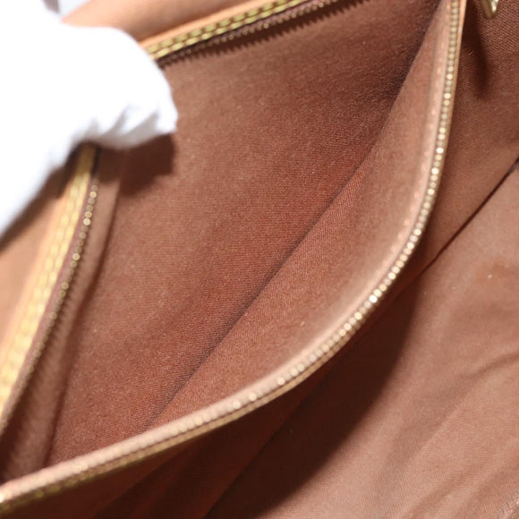LOUIS VUITTON Monogram Gibeciere GM Shoulder Bag M42246 LV Auth bs35198