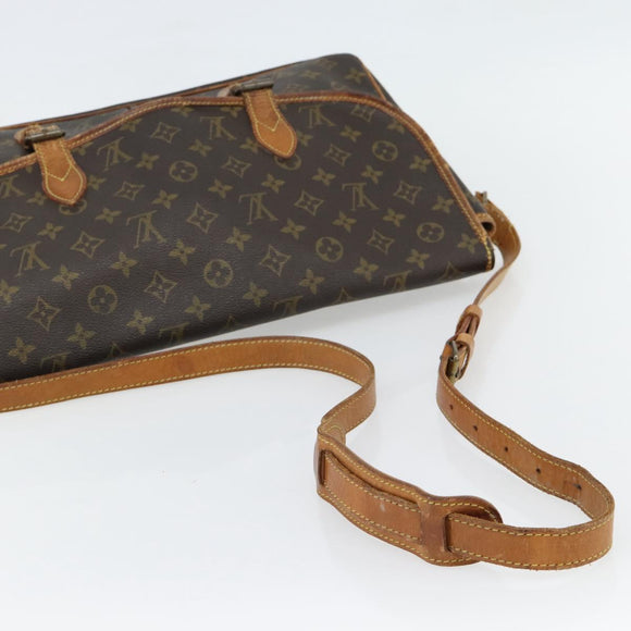 LOUIS VUITTON Monogram Gibeciere GM Shoulder Bag M42246 LV Auth bs35198