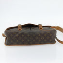 LOUIS VUITTON Monogram Gibeciere GM Shoulder Bag M42246 LV Auth bs35198-5