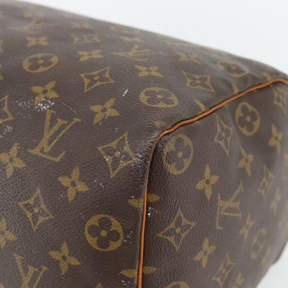 LOUIS VUITTON Monogram Speedy 35 Hand Bag M41524 LV Auth bs35199