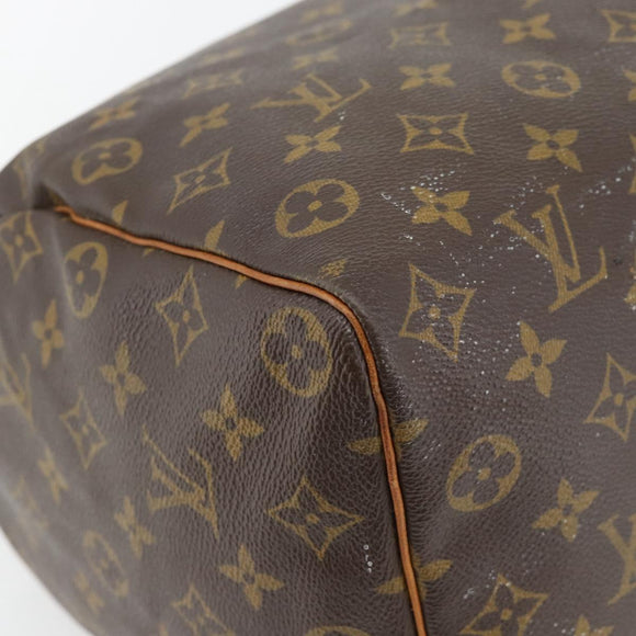 LOUIS VUITTON Monogram Speedy 35 Hand Bag M41524 LV Auth bs35199