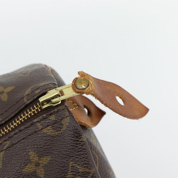 LOUIS VUITTON Monogram Speedy 35 Hand Bag M41524 LV Auth bs35199