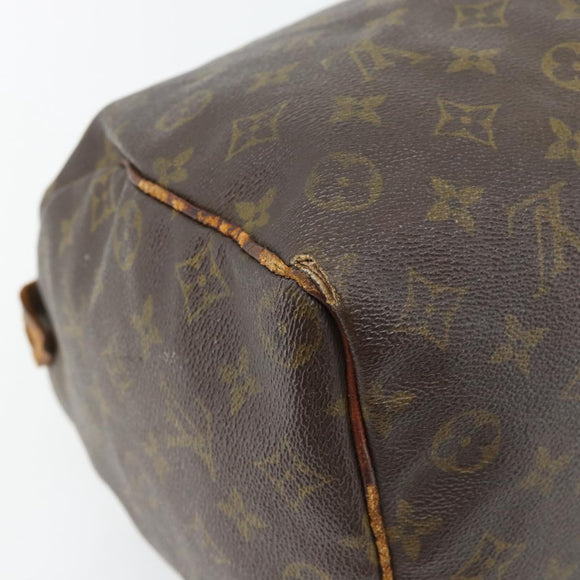 LOUIS VUITTON Monogram Speedy 35 Handtas M41524 LV Auth bs35200