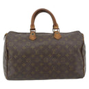 LOUIS VUITTON Monogram Speedy 35 Handtas M41524 LV Auth bs35200-13