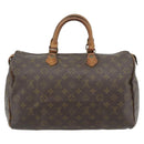 LOUIS VUITTON Monogram Speedy 35 Handtas M41524 LV Auth bs35200-2