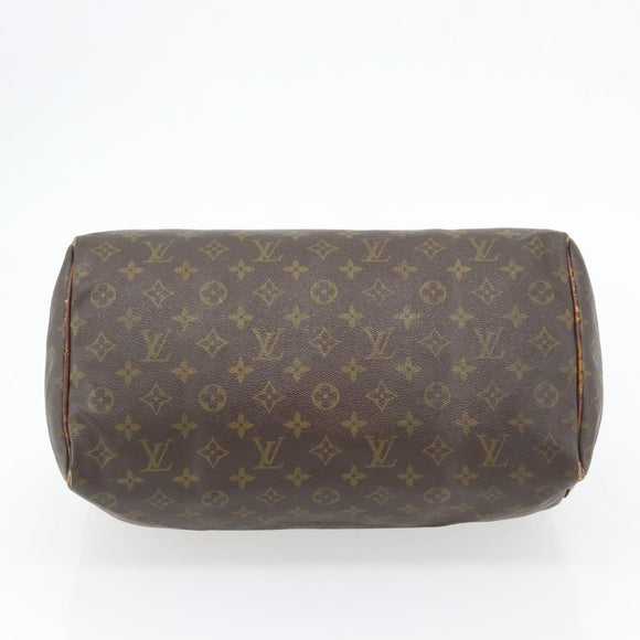 LOUIS VUITTON Monogram Speedy 35 Handtas M41524 LV Auth bs35200