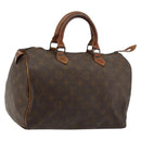 LOUIS VUITTON Monogram Speedy 30 Hand Bag M41526 LV Auth bs35201-1