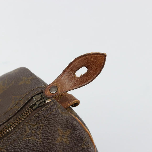LOUIS VUITTON Monogram Speedy 30 Hand Bag M41526 LV Auth bs35201