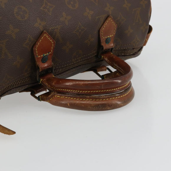 LOUIS VUITTON Monogram Speedy 30 Hand Bag M41526 LV Auth bs35201