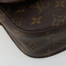 LOUIS VUITTON Monogram Saint Cloud PM Schultertasche M51244 LV Auth bs35203-16