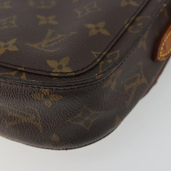 LOUIS VUITTON Monogram Saint Cloud PM Schultertasche M51244 LV Auth bs35203