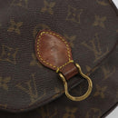 LOUIS VUITTON Monogram Saint Cloud PM Schultertasche M51244 LV Auth bs35203-19