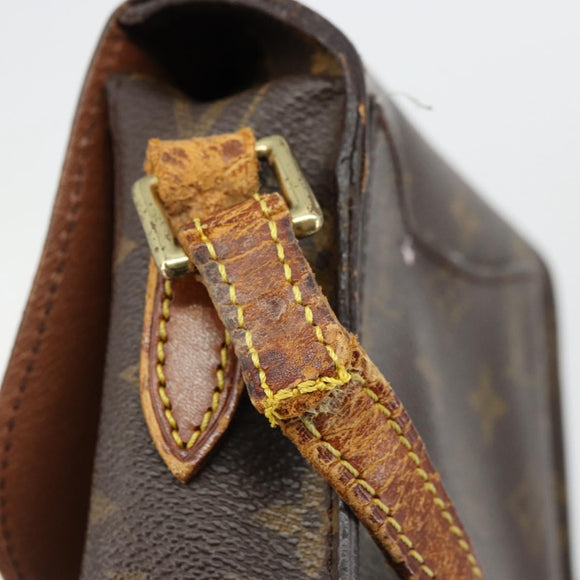 LOUIS VUITTON Monogram Saint Cloud PM Schultertasche M51244 LV Auth bs35203