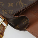 LOUIS VUITTON Monogram Saint Cloud PM Schultertasche M51244 LV Auth bs35203-22