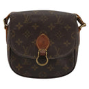LOUIS VUITTON Monogram Saint Cloud PM Schultertasche M51244 LV Auth bs35203-13