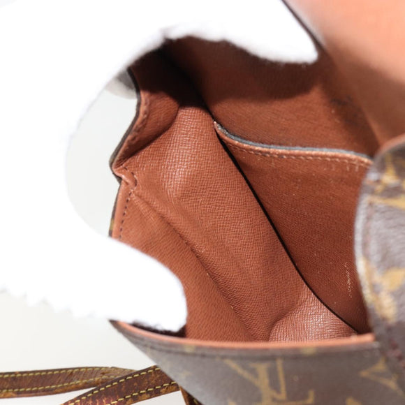 LOUIS VUITTON Monogram Saint Cloud PM Schultertasche M51244 LV Auth bs35203